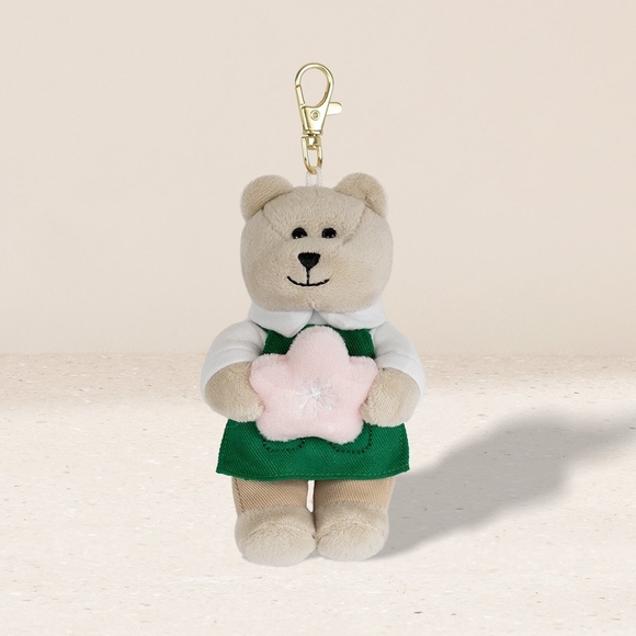 2026 Limited Edition Sakura Starbucks Bearista Keychain - Picture 4 of 4